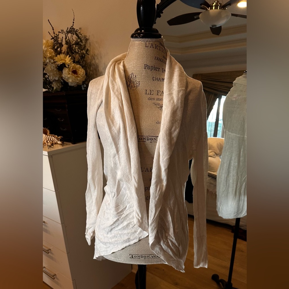 Lilly Pulitzer White Knit Cardigan